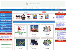 Tablet Screenshot of antinco.com.vn